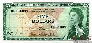 ВОСТОЧНЫЕ КАРИБЫ 5 ДОЛЛАРОВ 1