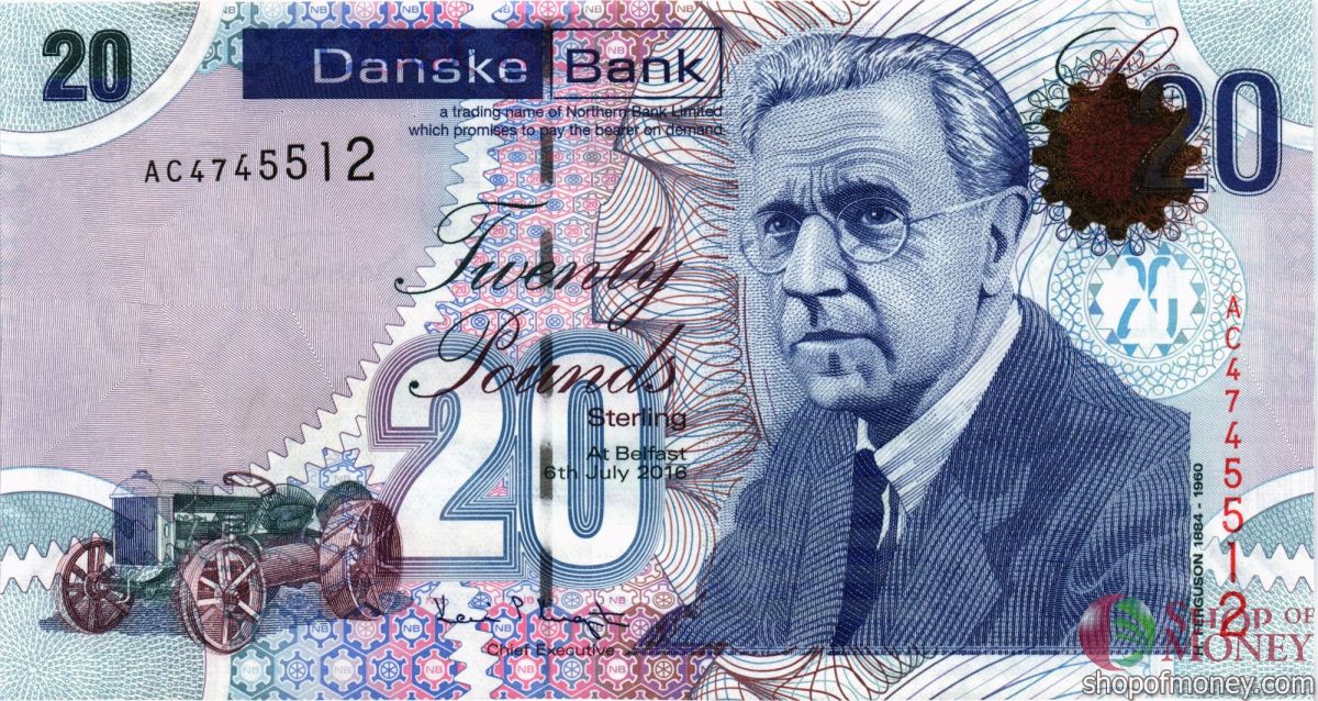 СЕВЕРНАЯ ИРЛАНДИЯ 20 ФУНТОВ 1