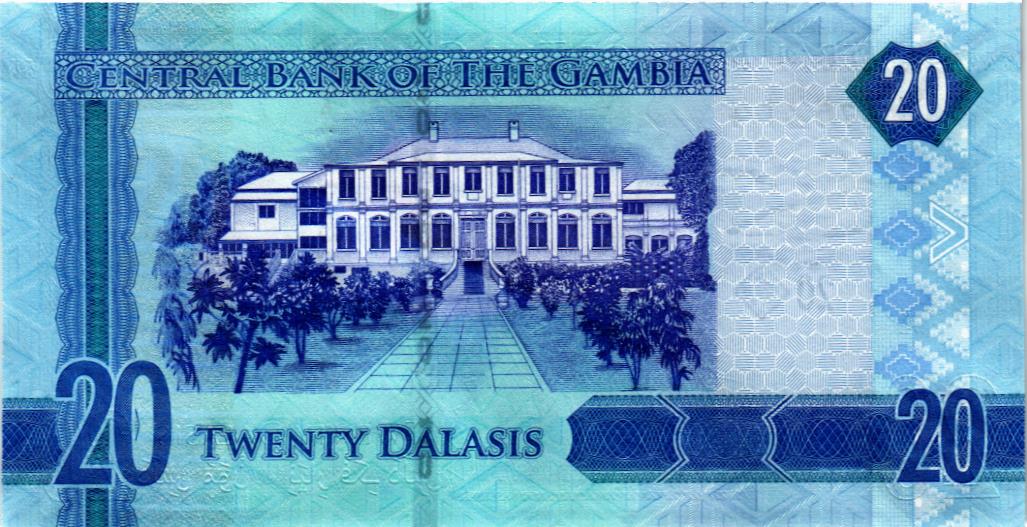 ГАМБИЯ 20 ДАЛАСИ 2
