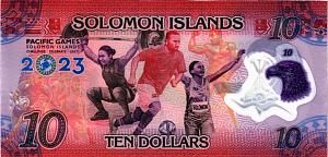 СОЛОМОНОВЫ ОСТРОВА 10 ДОЛЛАРОВ (X - REPLACEMENT) 2