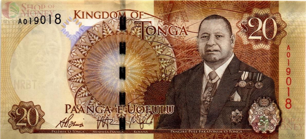 ТОНГА 20 ПААНГА 1