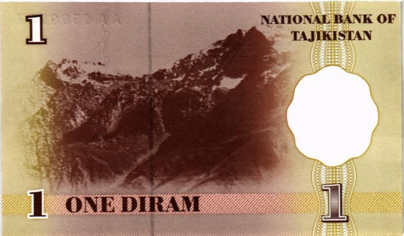 ТАДЖИКИСТАН 1 ДИРАМ 2