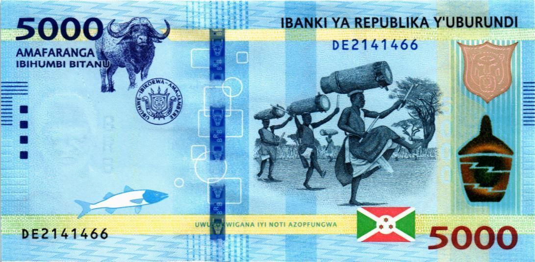 БУРУНДИ 5000 ФРАНКОВ 1