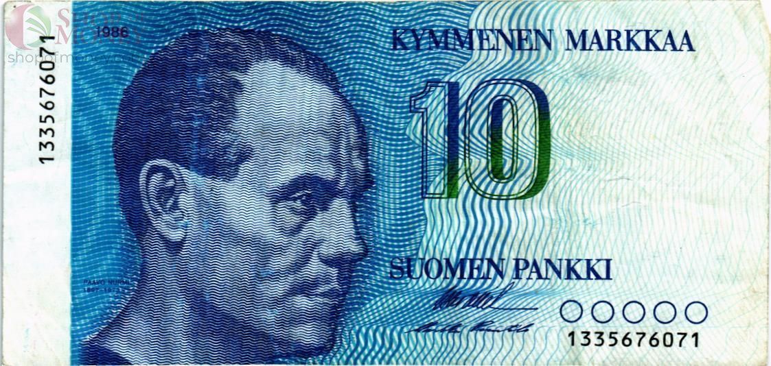 ФИНЛЯНДИЯ 10 МАРОК 1