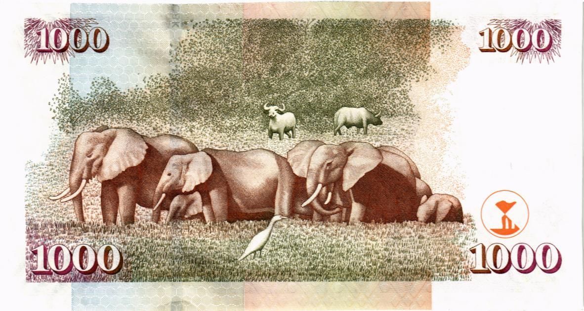 КЕНИЯ 1000 ШИЛЛИНГОВ 2