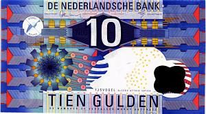 НИДЕРЛАНДЫ 10 ГУЛЬДЕНОВ 1