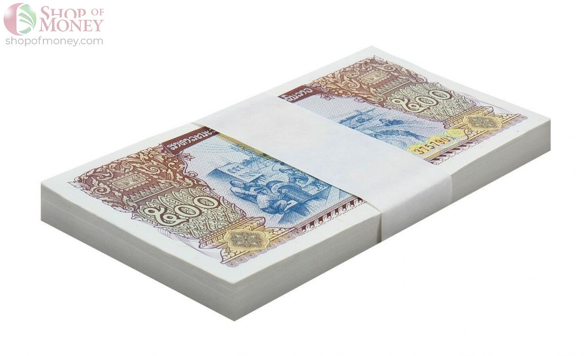 ЛАОС 500 КИП (100 БАНКНОТ) 2