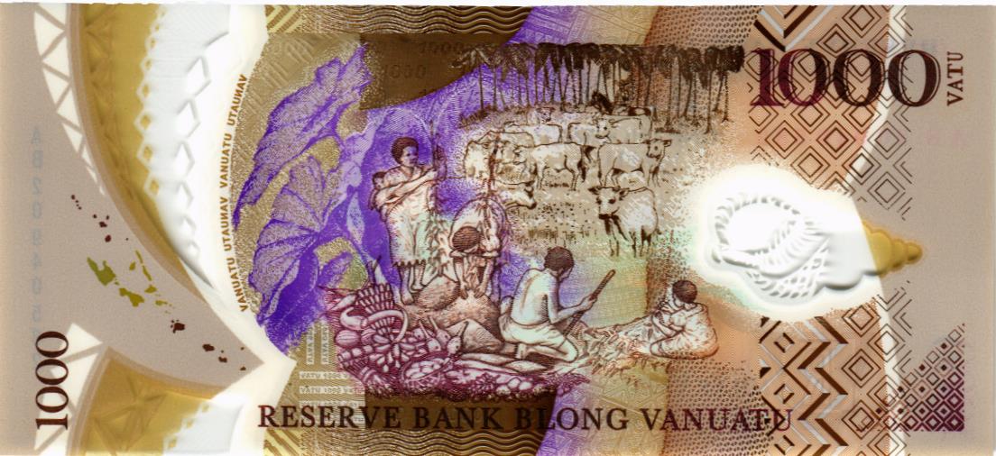 ВАНУАТУ 1000 ВАТУ 2