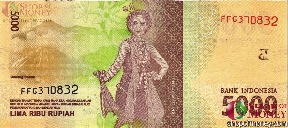 ИНДОНЕЗИЯ 5000 РУПИЙ 2