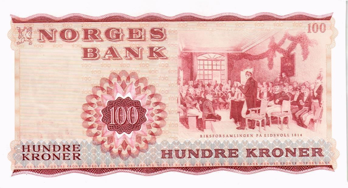 НОРВЕГИЯ 100 КРОН 2