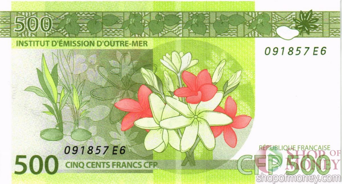 ФРАНЦУЗСКАЯ ПОЛИНЕЗИЯ 500 ФРАНКОВ 2