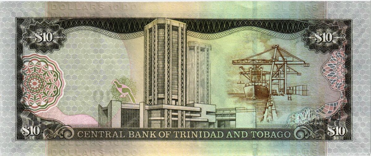 ТРИНИДАД И ТОБАГО 10 ДОЛЛАРОВ 2