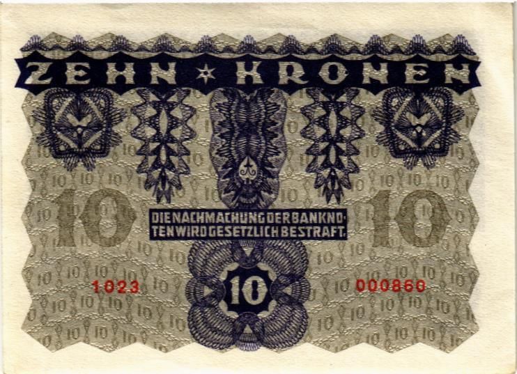 АВСТРИЯ 10 КРОН 2