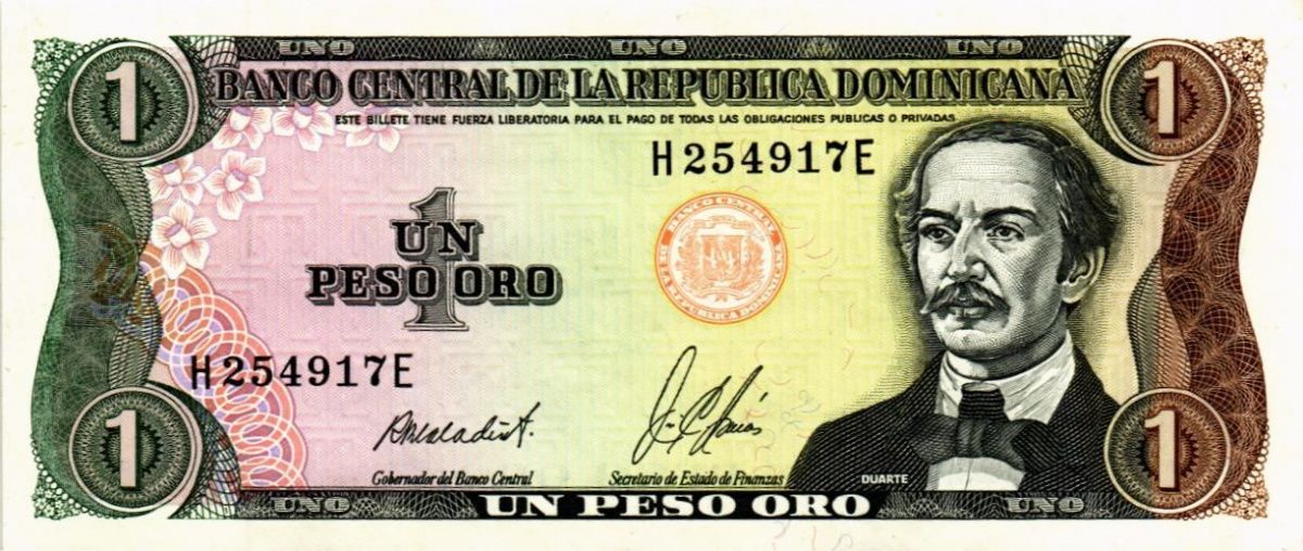 ДОМИНИКАНСКАЯ РЕСПУБЛИКА 1 ПЕСО 1
