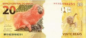 БРАЗИЛИЯ 20 РЕАЛ 2