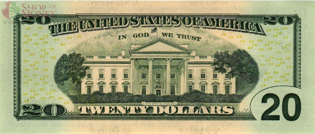 США 20 ДОЛЛАРОВ (K-Даллас) 2