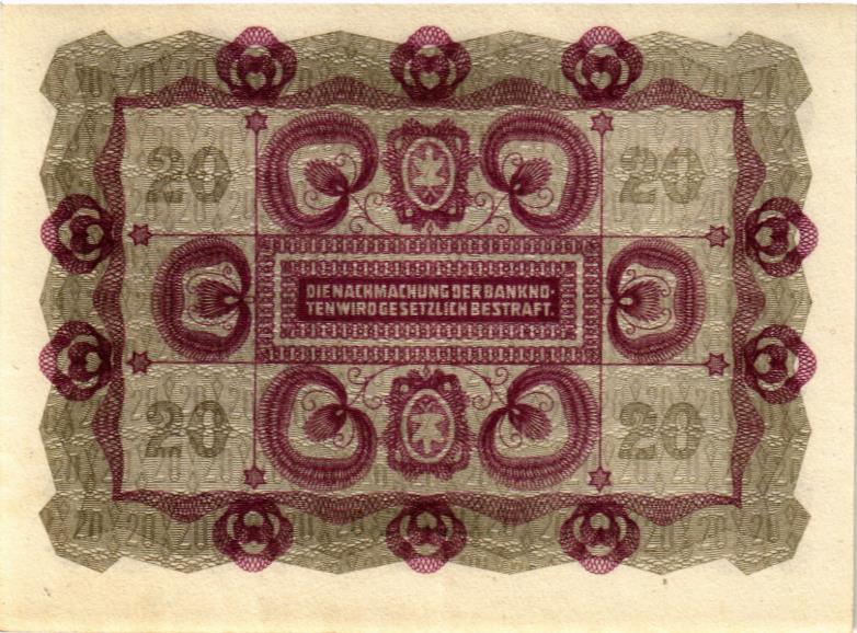 АВСТРИЯ 20 КРОН 2