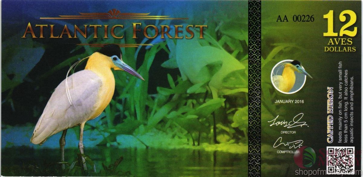 АТЛАНТИЧЕСКИЙ ЛЕС 12 ДОЛЛАРОВ 1