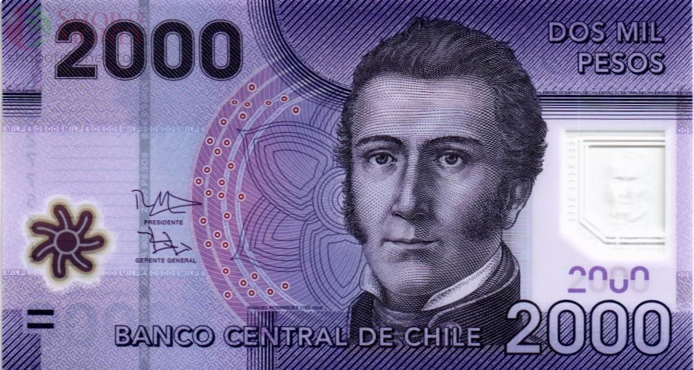 ЧИЛИ 2000 ПЕСО 1
