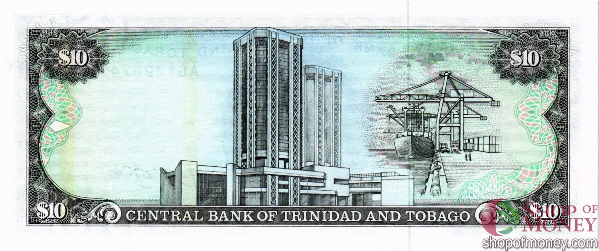 ТРИНИДАД И ТОБАГО 10 ДОЛЛАРОВ (РЕДКАЯ) 2