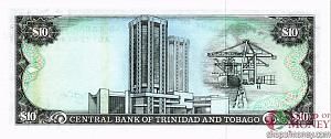 ТРИНИДАД И ТОБАГО 10 ДОЛЛАРОВ (РЕДКАЯ) 2