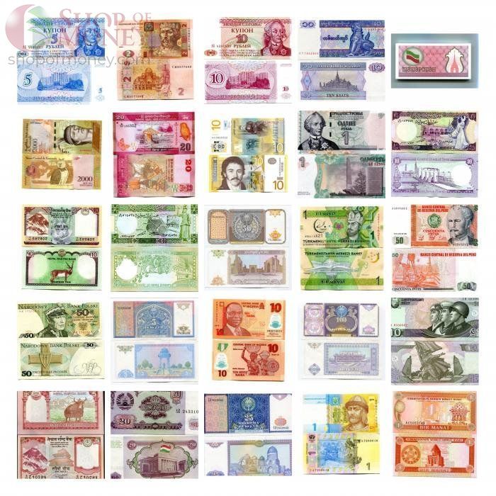 НАБОР 100 БАНКНОТ 4