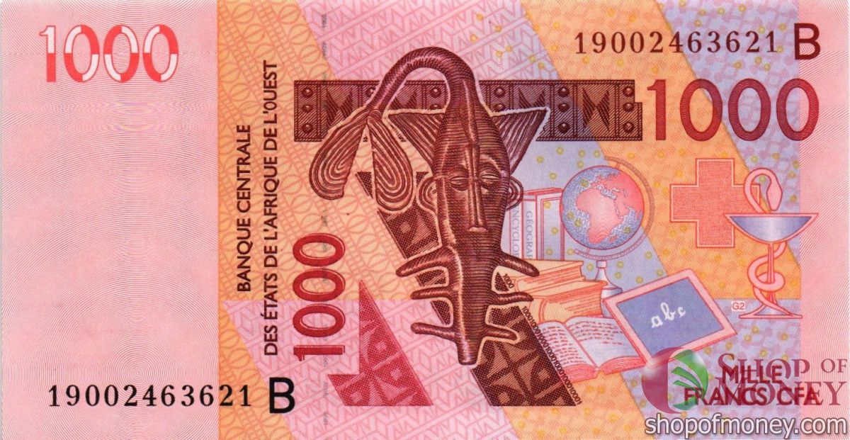 БЕНИН 1000 ФРАНКОВ 1