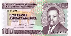 БУРУНДИ 100 ФРАНКОВ 1