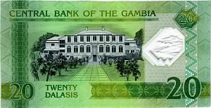 ГАМБИЯ 20 ДАЛАСИ 2