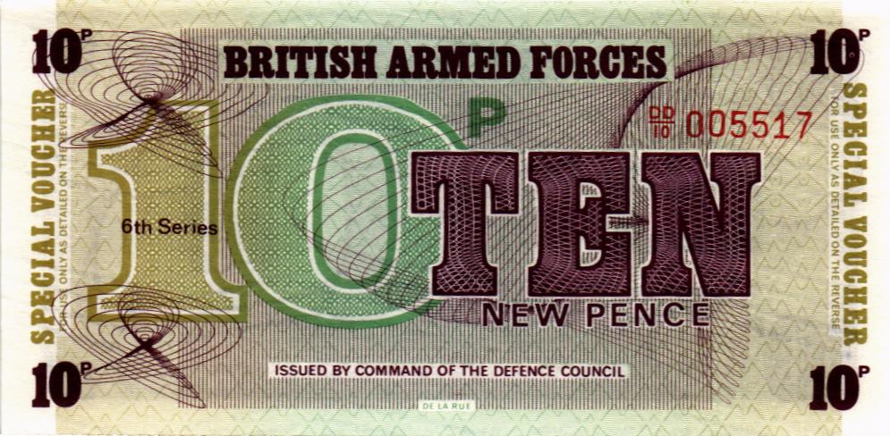 ВЕЛИКОБРИТАНИЯ/АНГЛИЯ 10 ПЕНСОВ 1