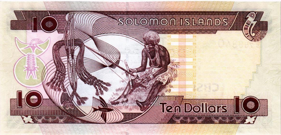 СОЛОМОНОВЫ ОСТРОВА 10 ДОЛЛАРОВ 2