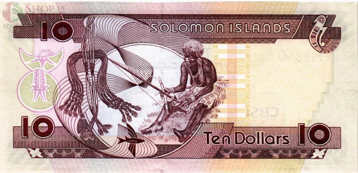 СОЛОМОНОВЫ ОСТРОВА 10 ДОЛЛАРОВ 2