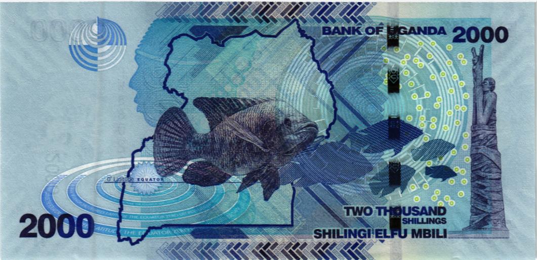 УГАНДА 2000 ШИЛЛИНГОВ 2