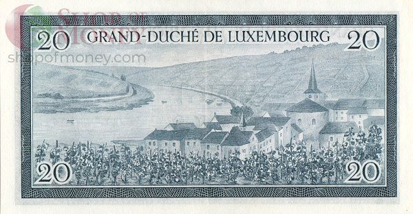 ЛЮКСЕМБУРГ 20 ФРАНКОВ 2