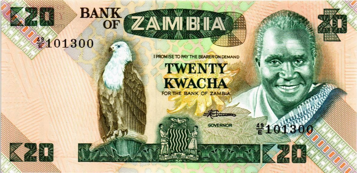ЗАМБИЯ 20 КВАЧА 1
