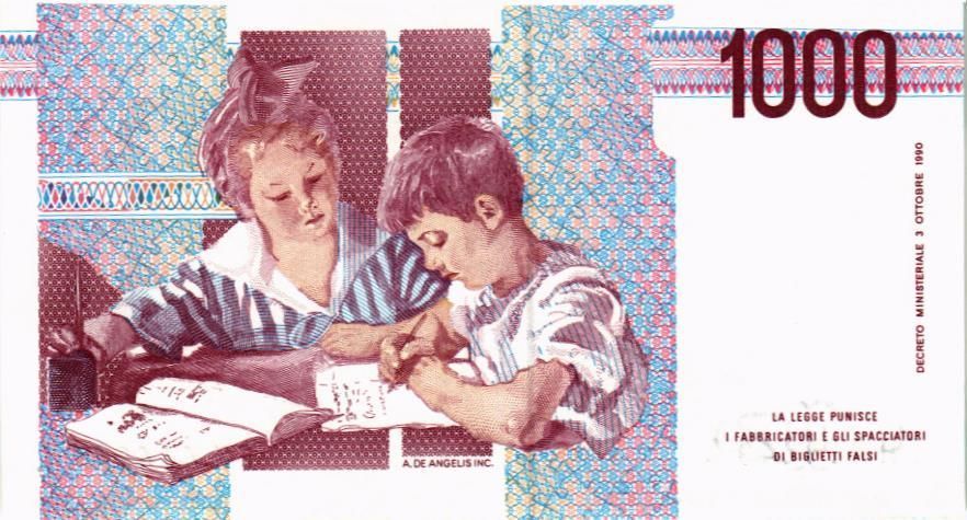 ИТАЛИЯ 1000 ЛИР 2
