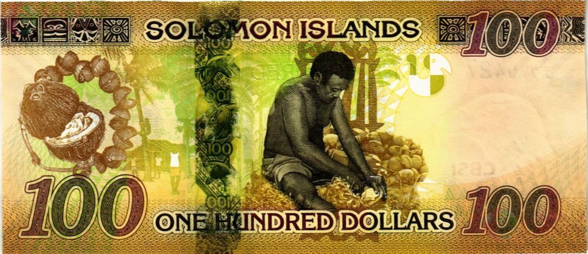 СОЛОМОНОВЫ ОСТРОВА 100 ДОЛЛАРОВ 2