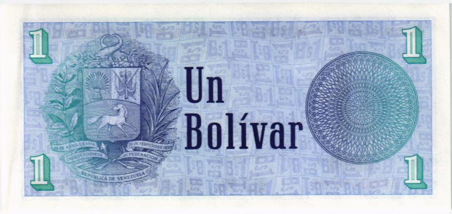 ВЕНЕСУЭЛА 1 БОЛИВАР 2