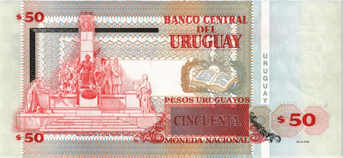 УРУГВАЙ 50 ПЕСО 2