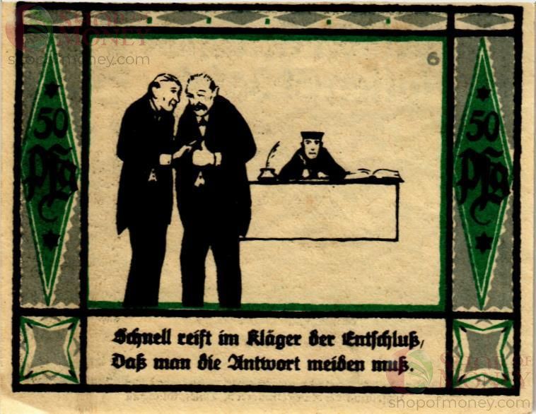 ГЕРМАНИЯ 50 ПФЕННИГОВ (НОТГЕЛЬД) 2