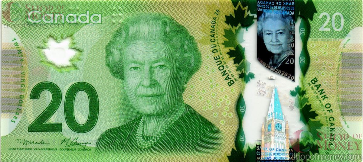 КАНАДА 20 ДОЛЛАРОВ 1
