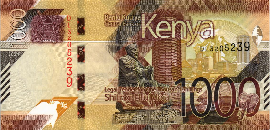 КЕНИЯ 1000 ШИЛЛИНГОВ 1
