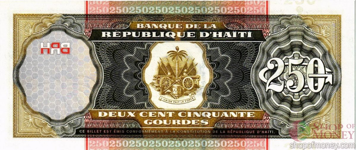 ГАИТИ 250 ГУРДОВ 2