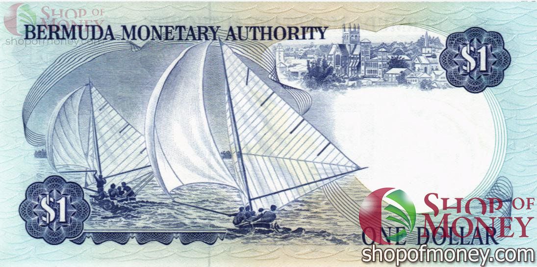 БЕРМУДСКИЕ ОСТРОВА 1 ДОЛЛАР 2