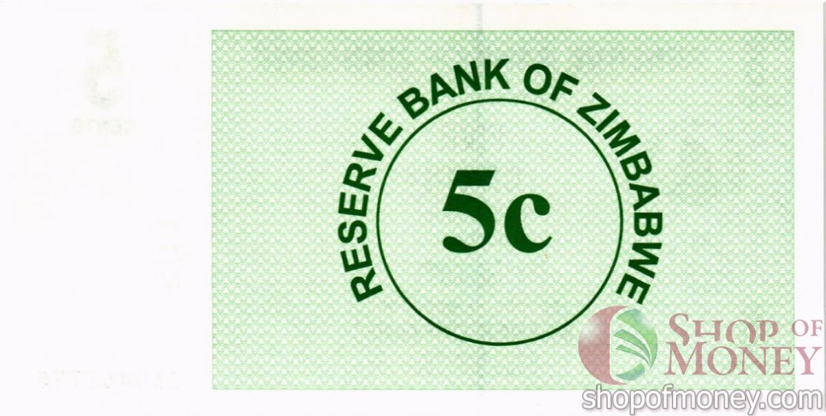 ЗИМБАБВЕ 5 ЦЕНТОВ 2