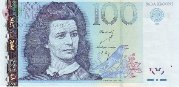 ЭСТОНИЯ 100 КРОН 1