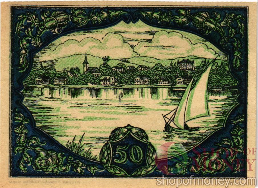 АВСТРИЯ 50 ХЕЛЛЕРОВ (НОТГЕЛЬД) 2