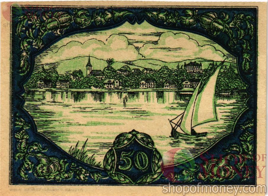 АВСТРИЯ 50 ХЕЛЛЕРОВ (НОТГЕЛЬД) 2