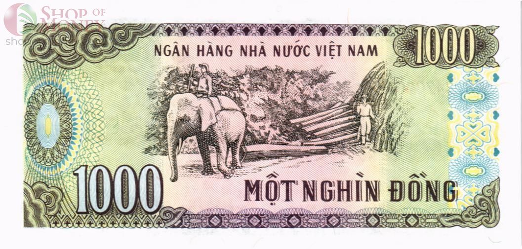 ВЬЕТНАМ 1000 ДОНГ 2