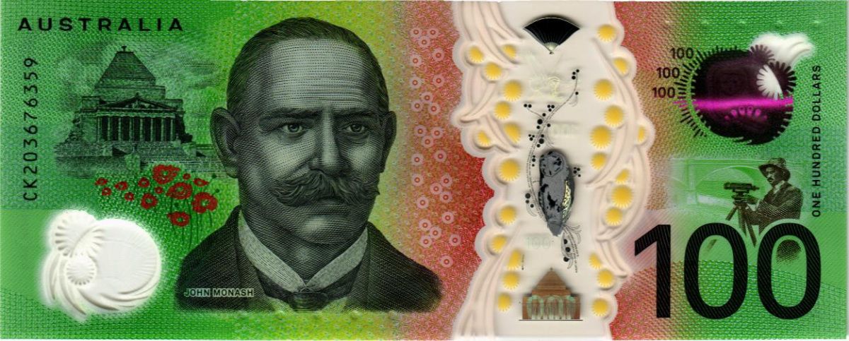 АВСТРАЛИЯ 100 ДОЛЛАРОВ 2